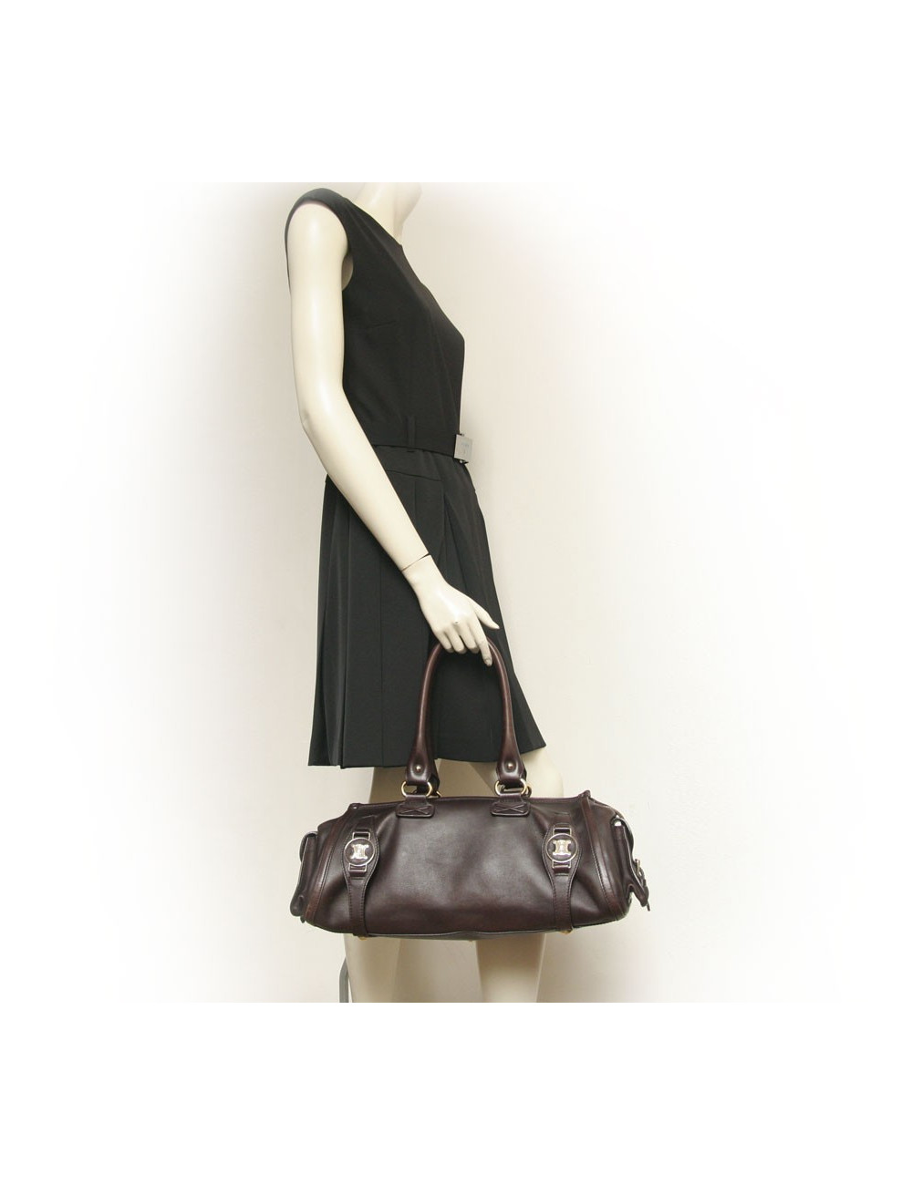 Sac CELINE en cuir marron 