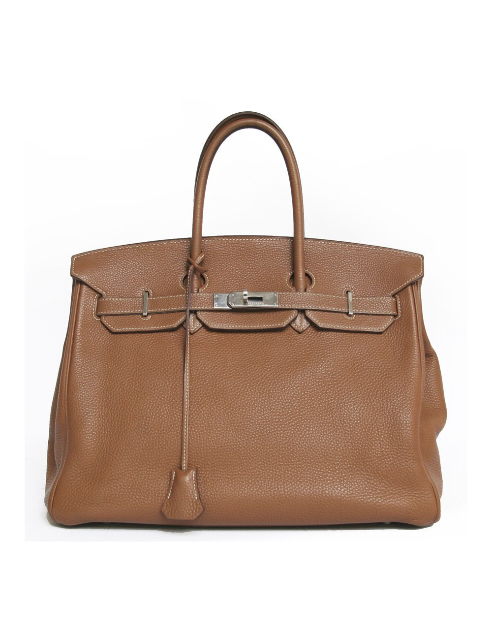Birkin 35 HERMES togo gold foncé