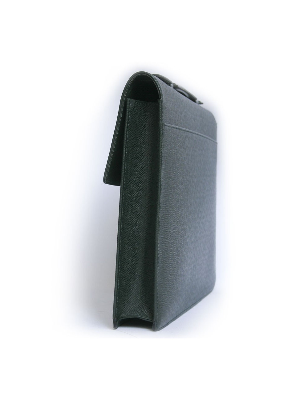 porte-documents Robusta  LOUIS VUITTON cuir taiga vert 