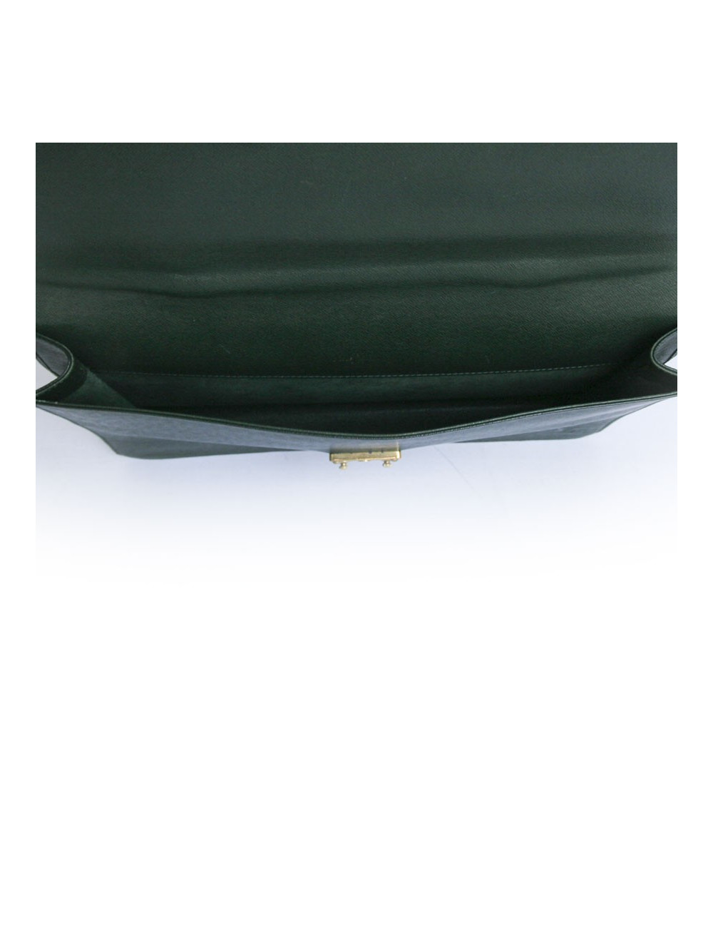 porte-documents Robusta  LOUIS VUITTON cuir taiga vert 