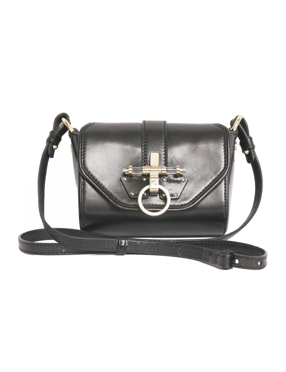 Sac Obsedia GIVENCHY cuir noir