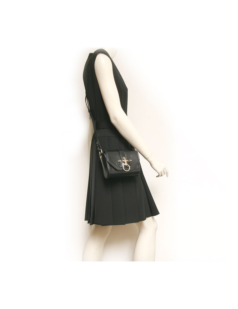 Sac Obsedia GIVENCHY cuir noir