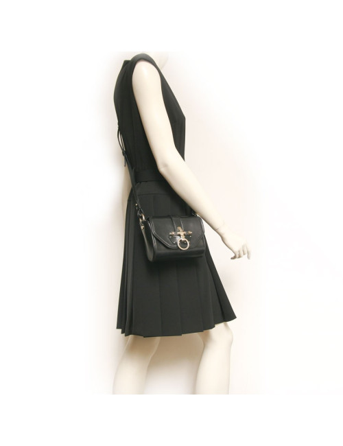 Sac Obsedia GIVENCHY cuir noir
