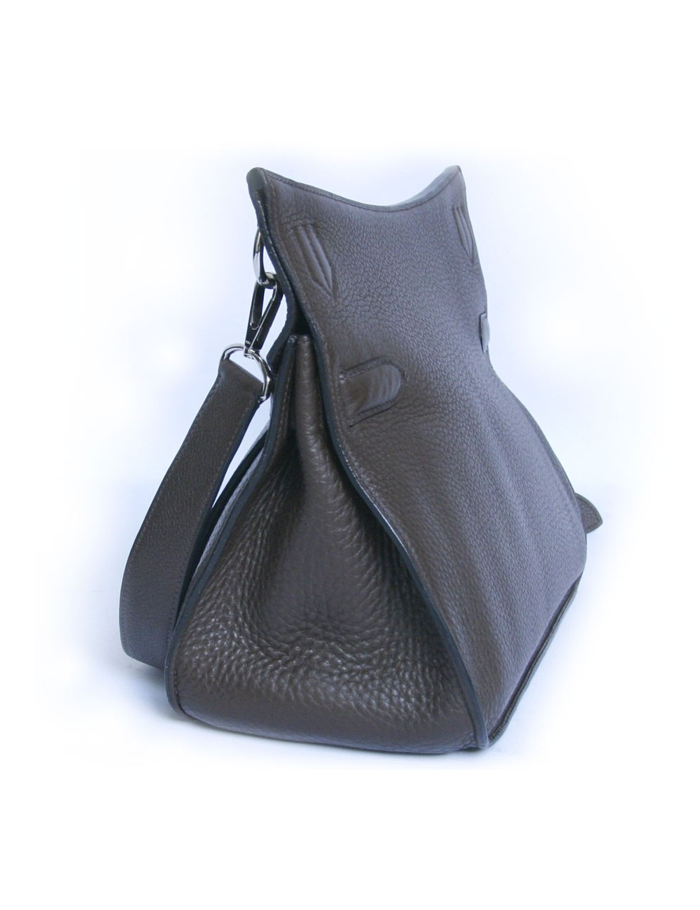 sac jypsiere HERMES taurillon clémence marron