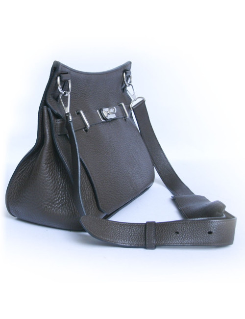 sac jypsiere HERMES taurillon clémence marron