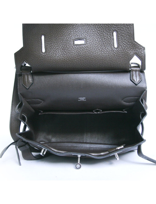 sac jypsiere HERMES taurillon clémence marron