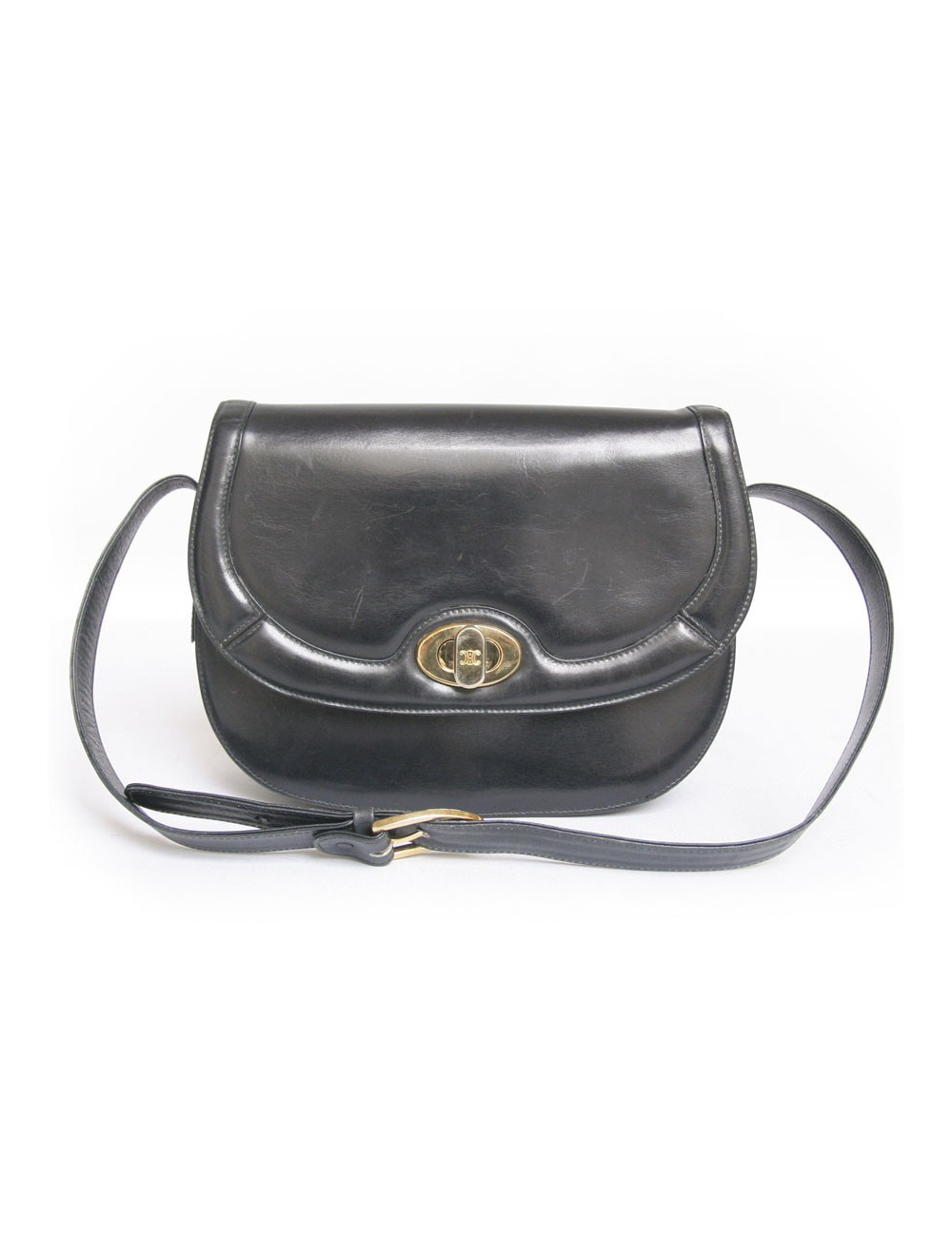 Sac CELINE clisse bleu vintage