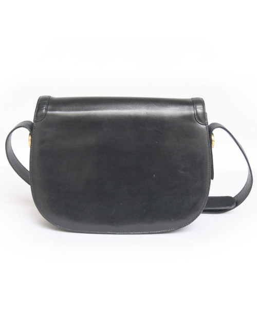 Sac CELINE cuir lisse bleu vintage