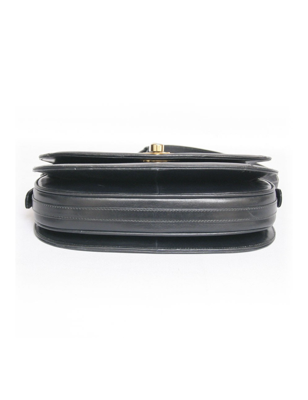 Sac CELINE cuir lisse bleu vintage