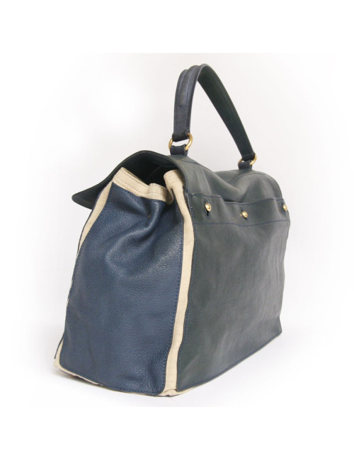 Sac YVES SAINT LAURENT Muse two tricolore