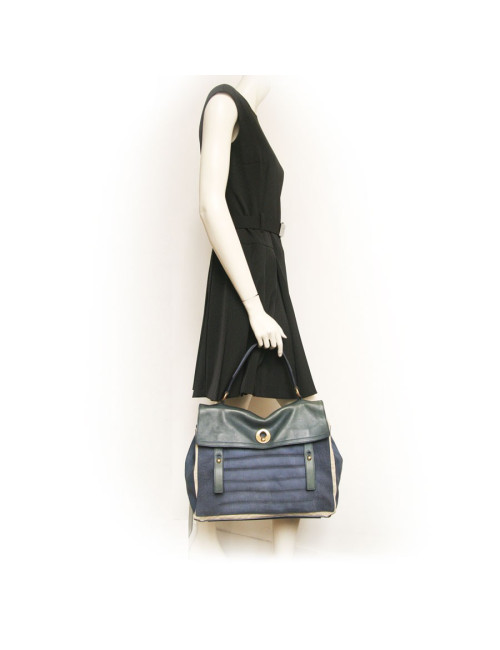 Sac YVES SAINT LAURENT Muse two tricolore