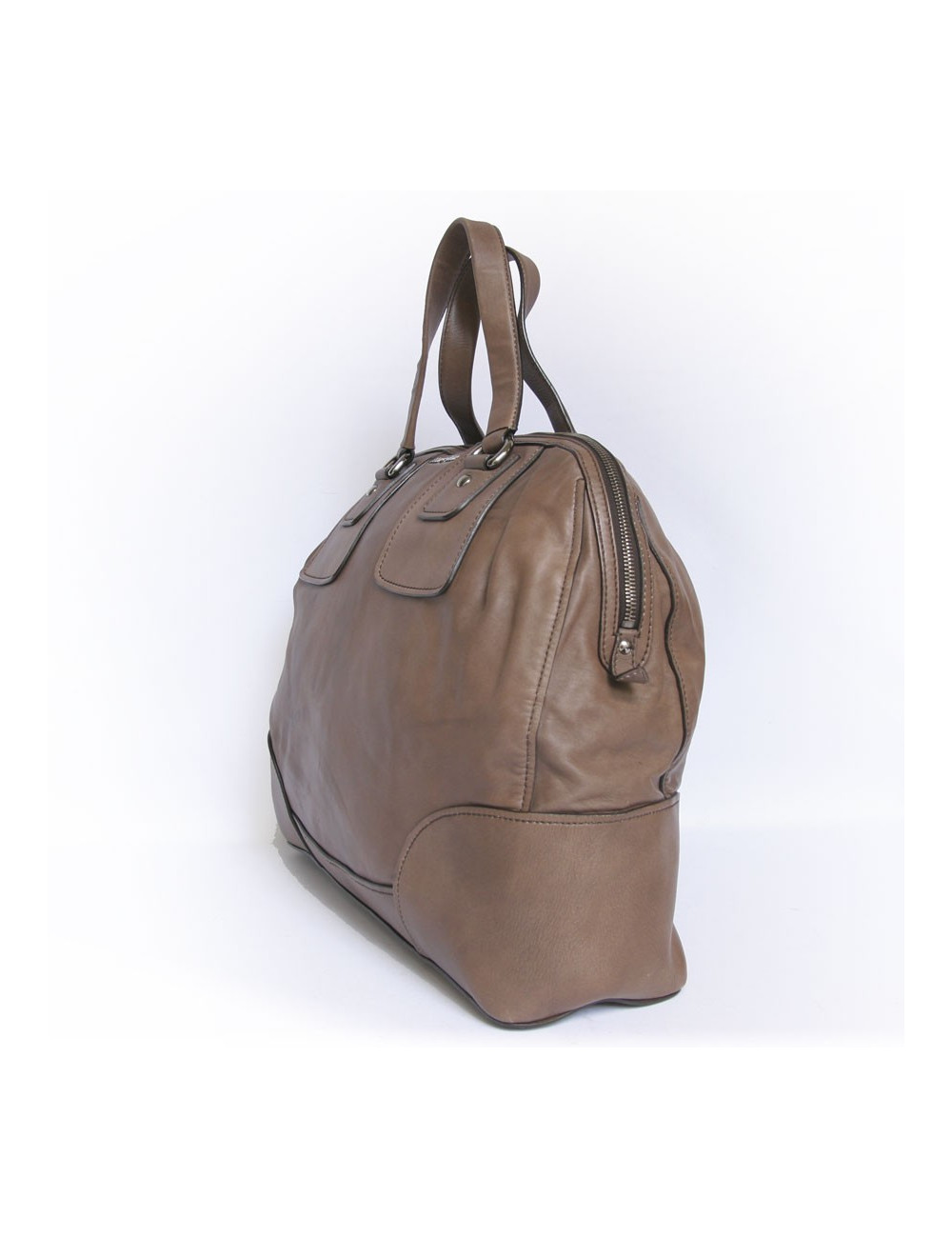 Sac weekeder MIU MIU cuir étoupe GM