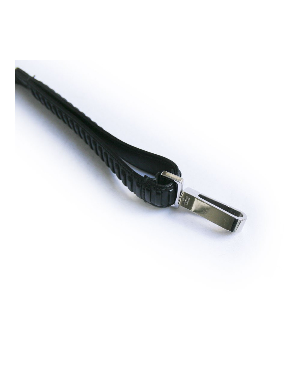 Laisse pour chien GUCCI  cuir noir