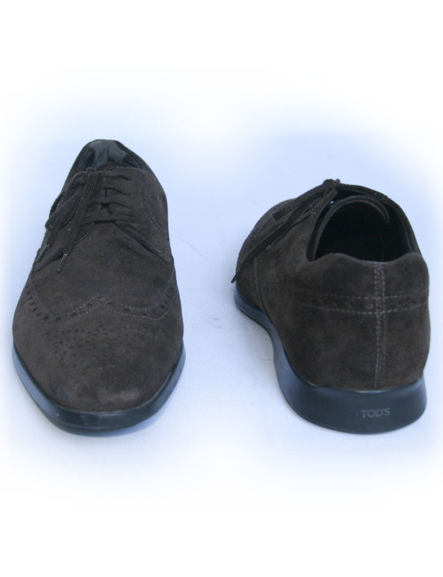 Chaussures TODS  t 9 daim marron