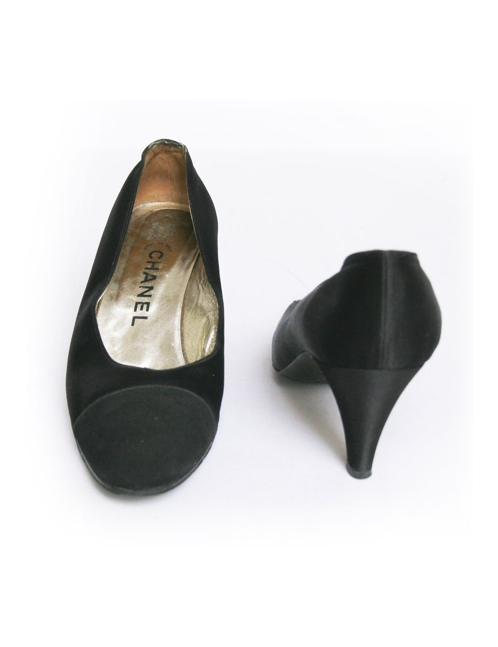 Escarpins Chanel T40 noir