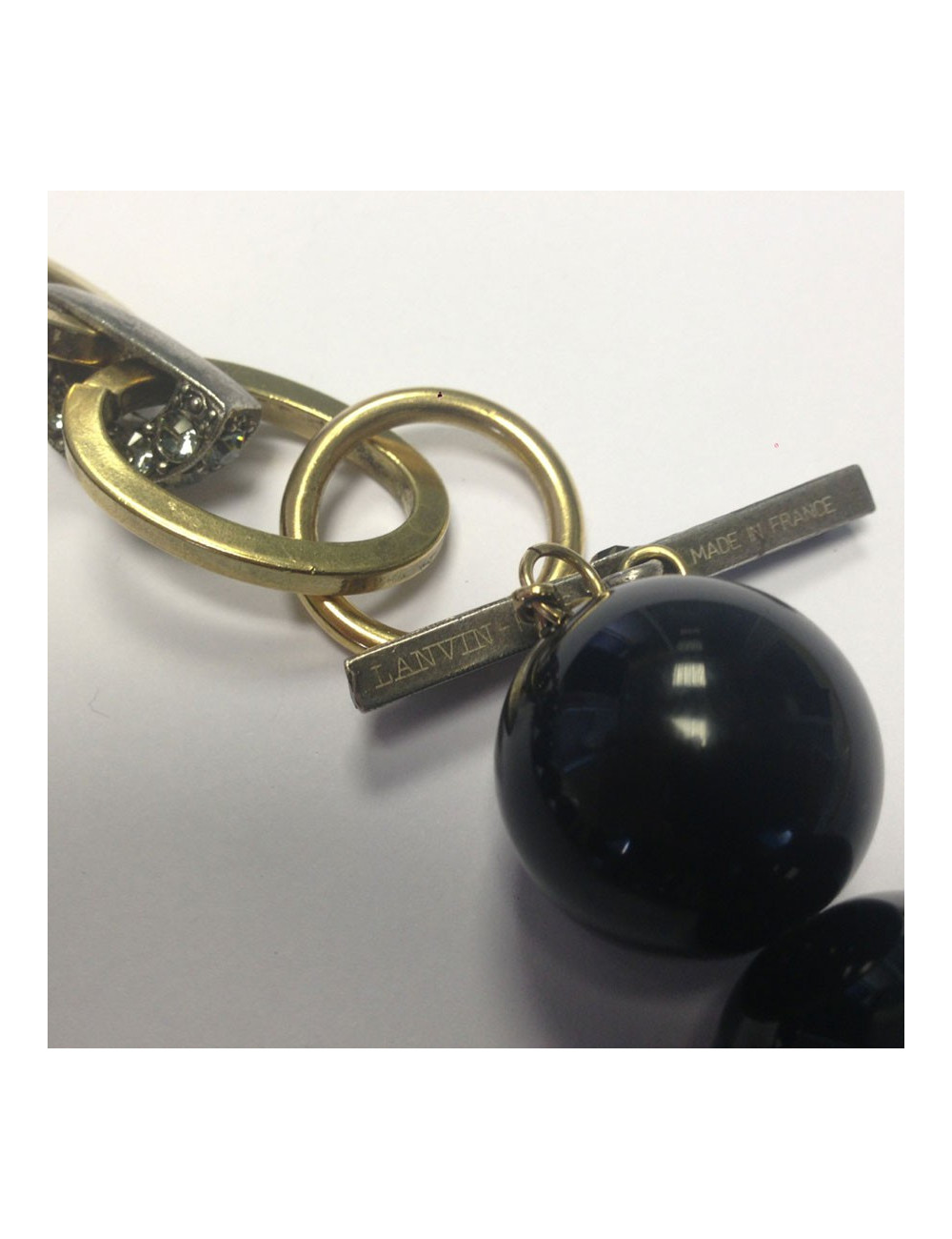 Collier LANVIN tête de tigre