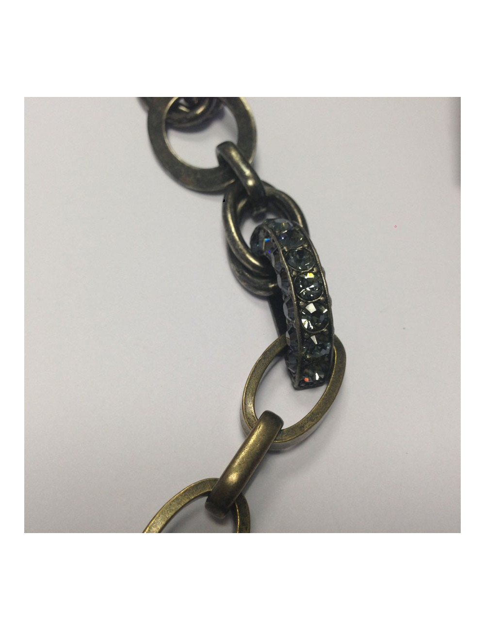 Collier - broche LANVIN grenouille strass de Swarowski 