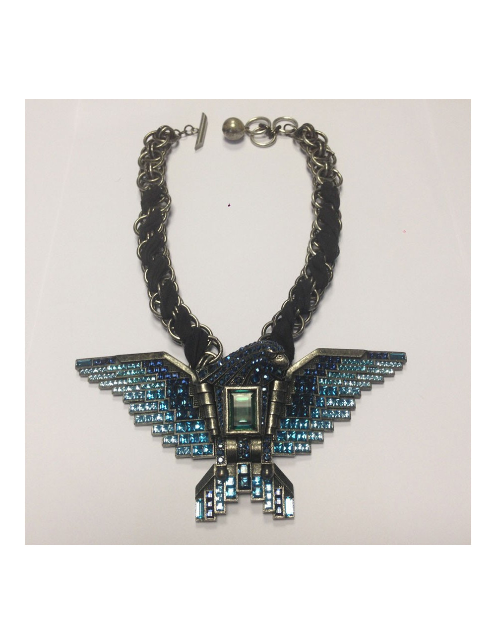 Collier LANVIN aigle articulé