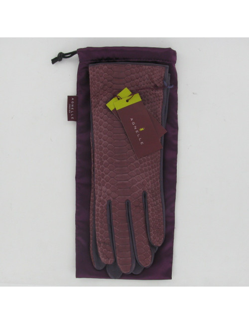 Gloves python AGNELLE