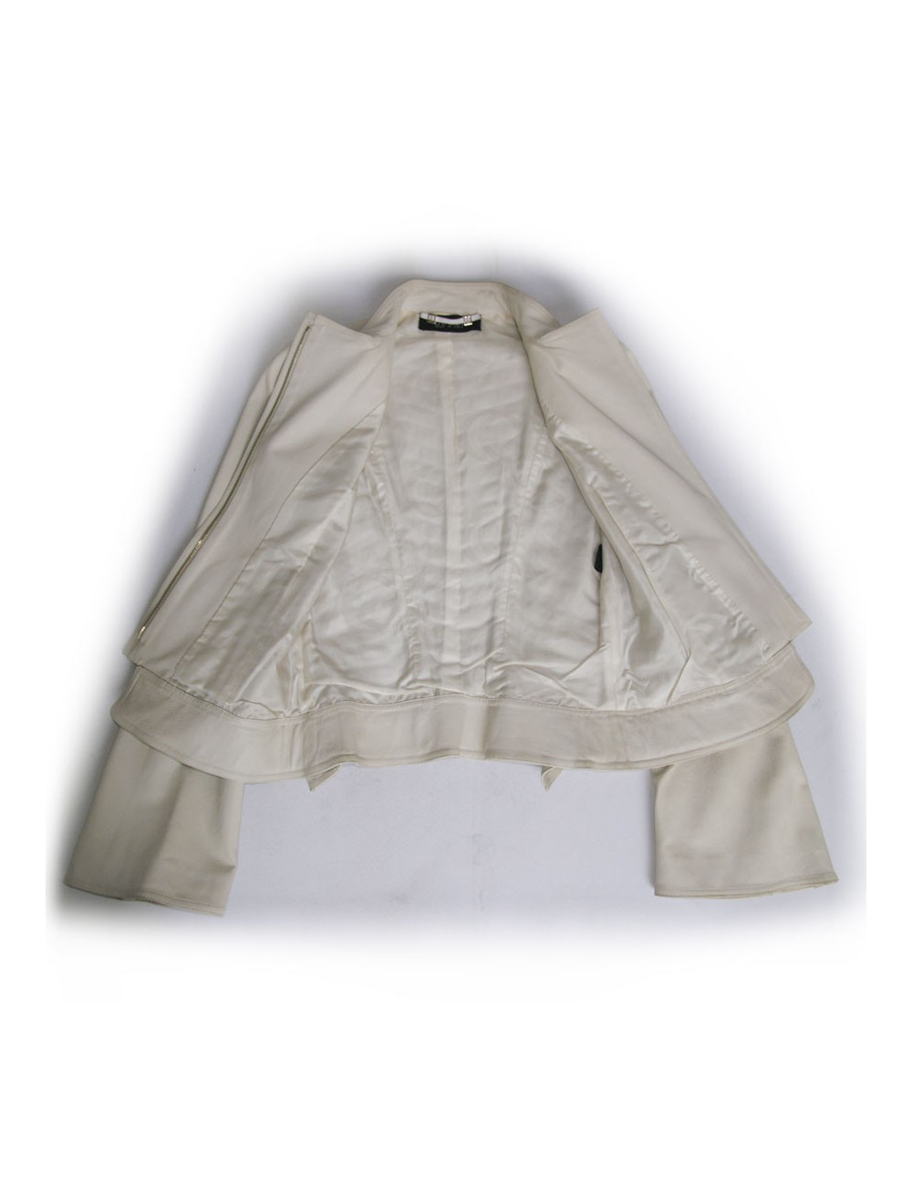 Veste GUCCI en cuir blanc