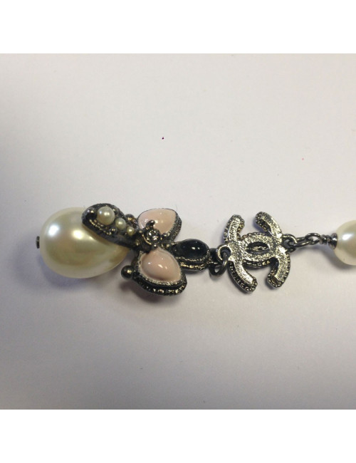 Ceinture - sautoir  CHANEL en perle