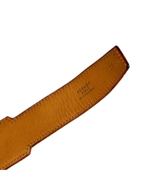 Ceinture Kelly HERMÈS cuir epsom rouge 