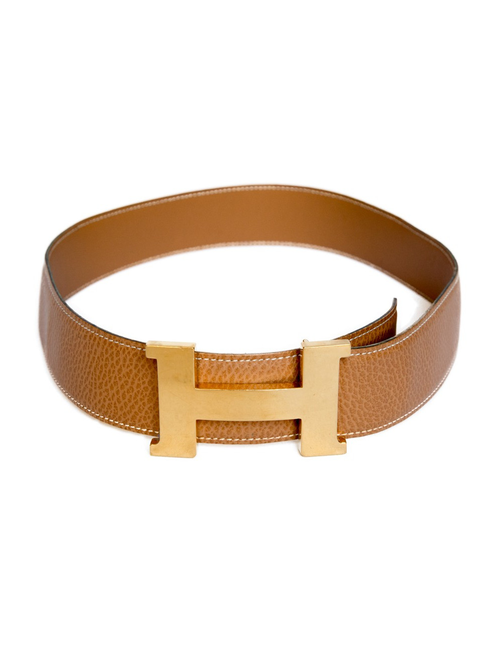 Ceinture H HERMES  GM cuir courchevel t 70