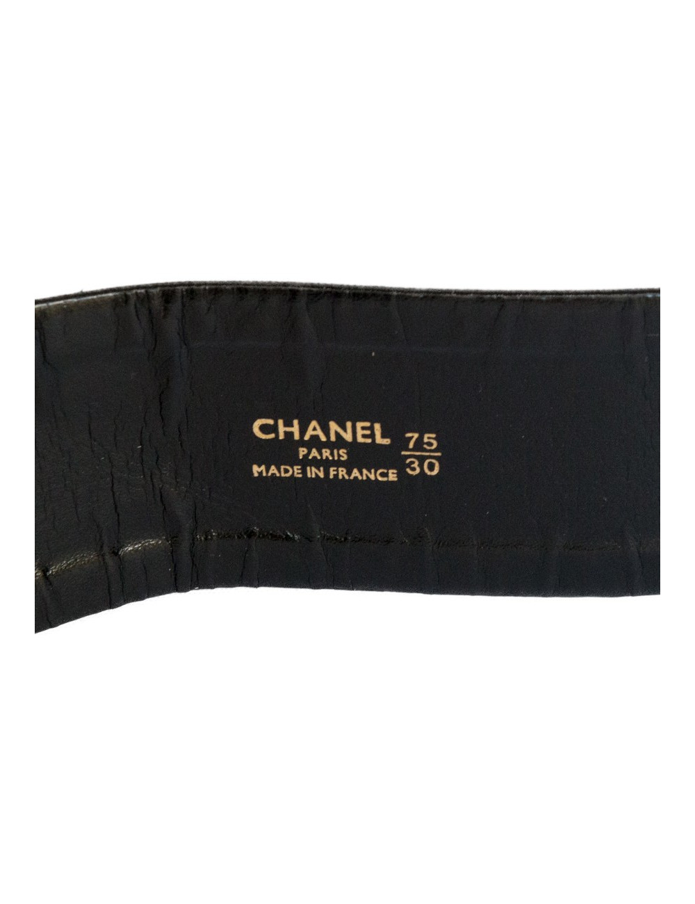 Ceinture vintage couture CHANEL T 75