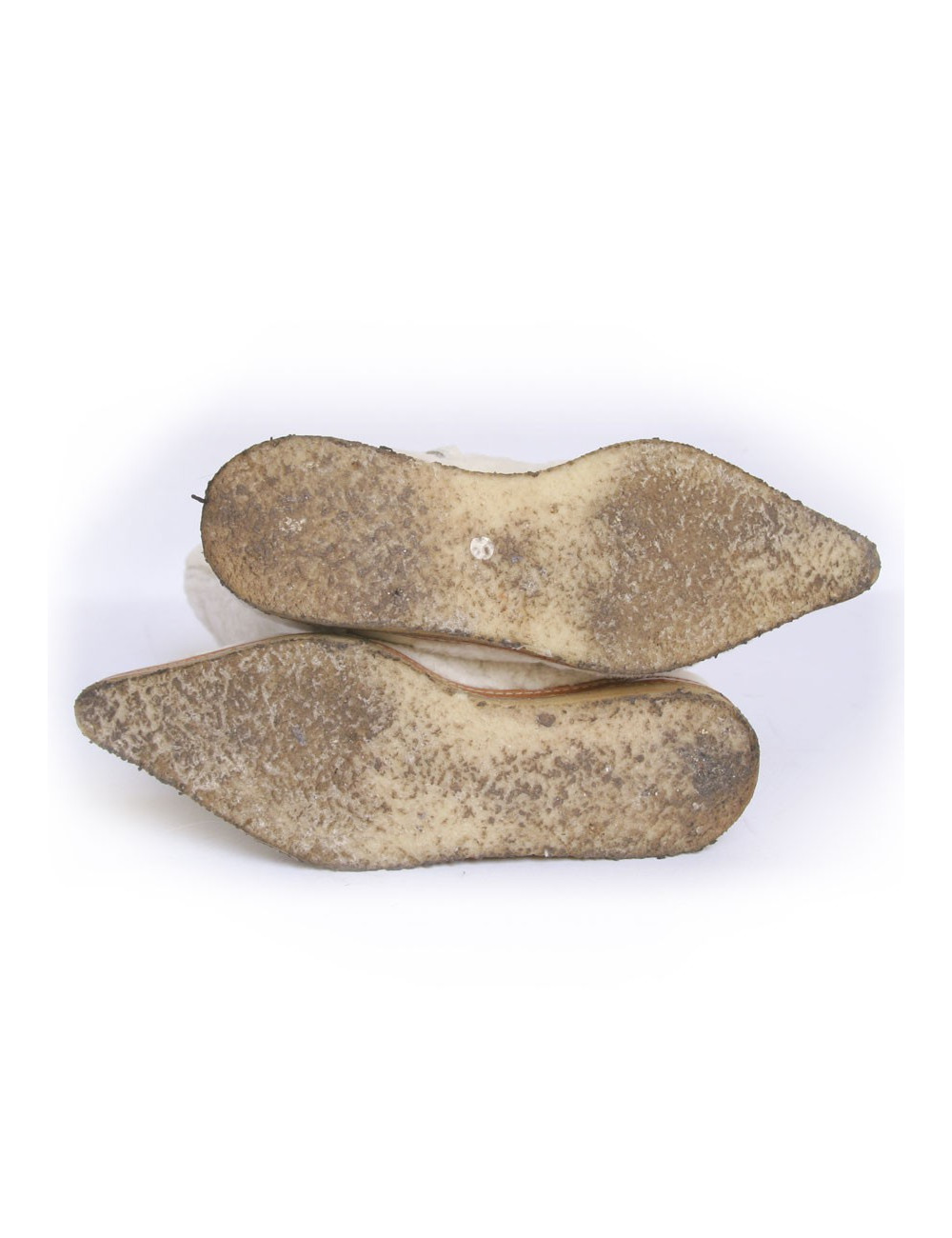 Mi bottes CHANEL  en peau retournée et satin