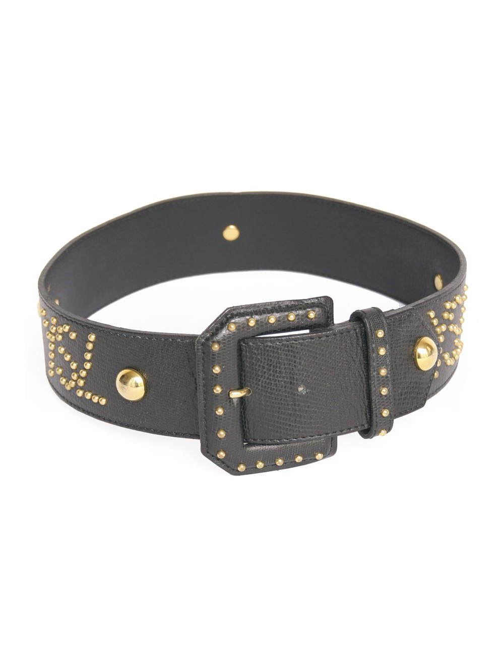 Ceinture cloutée YVES SAINT LAURENT vintage
