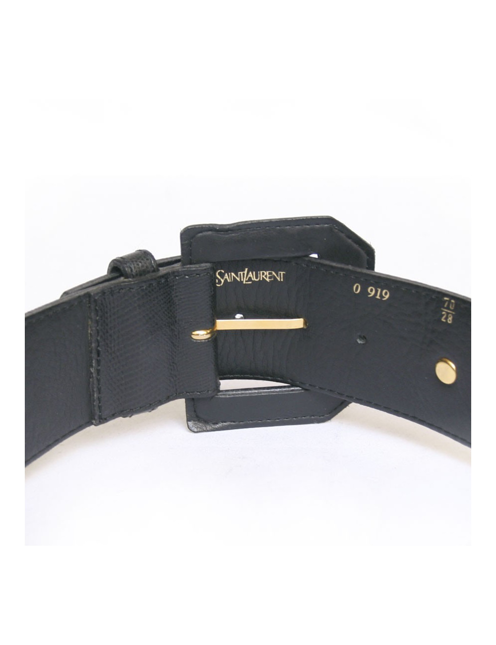 Ceinture cloutée YVES SAINT LAURENT vintage