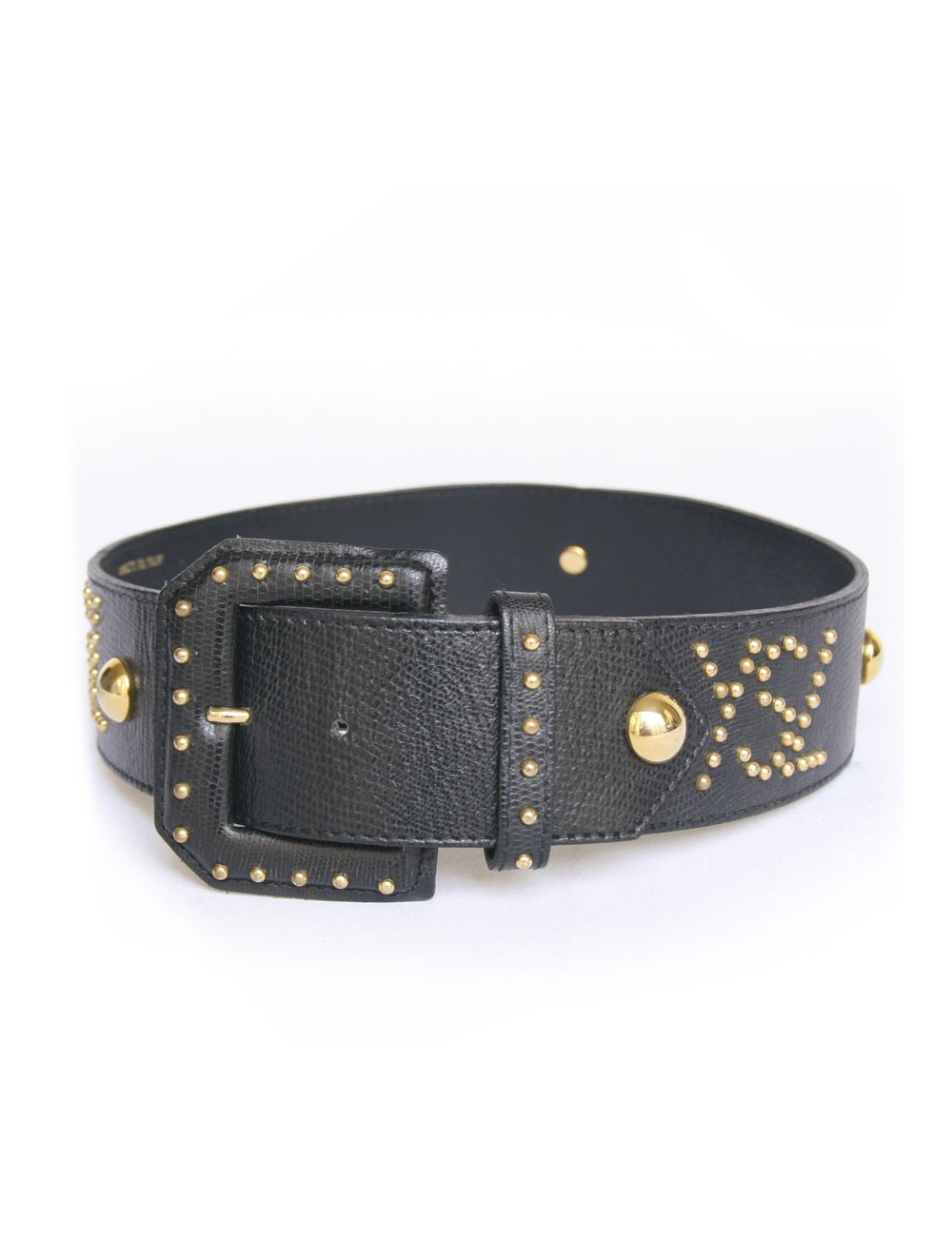 Ceinture cloutée YVES SAINT LAURENT vintage