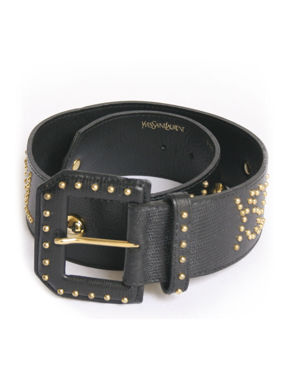 Ceinture cloutée YVES SAINT LAURENT vintage