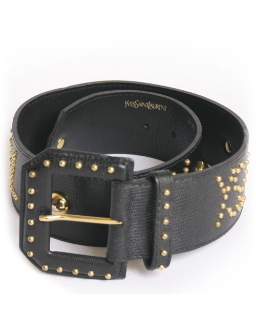 Ceinture cloutée YVES SAINT LAURENT vintage