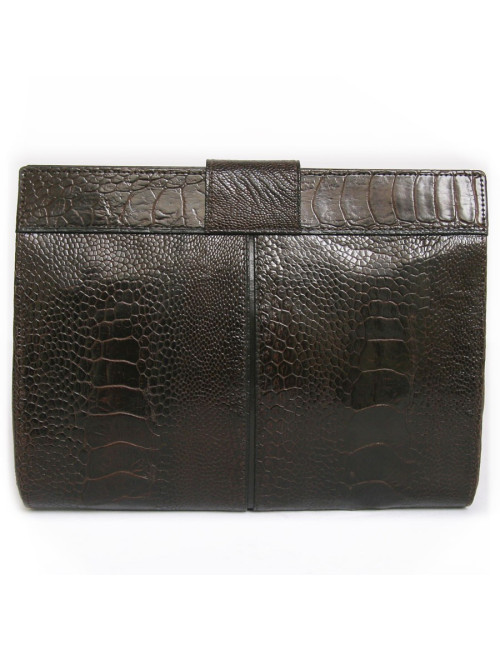 Pochette YVES SAINT LAURENT crocodile 