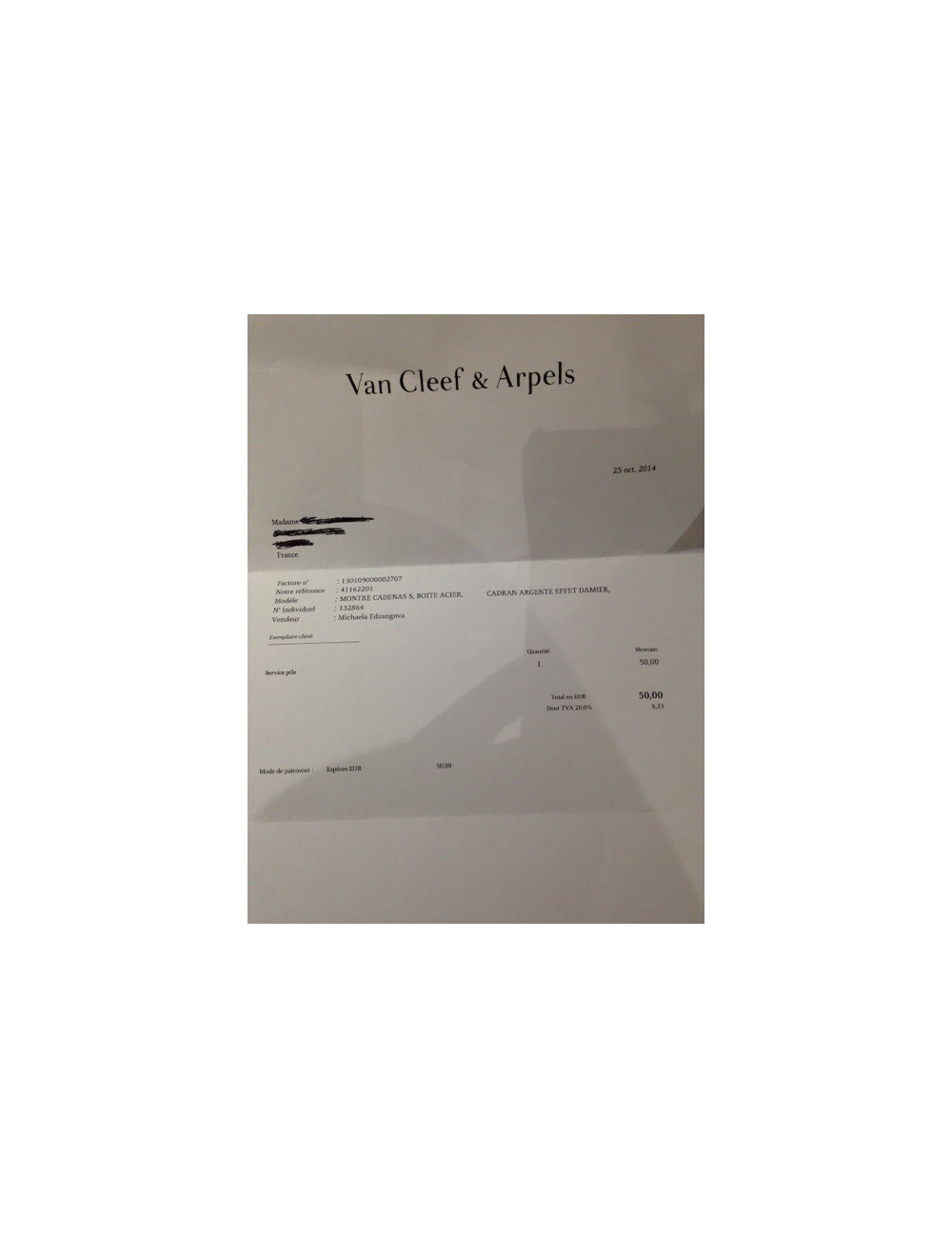 Montre VAN CLEEF & ARPELS cadenas 