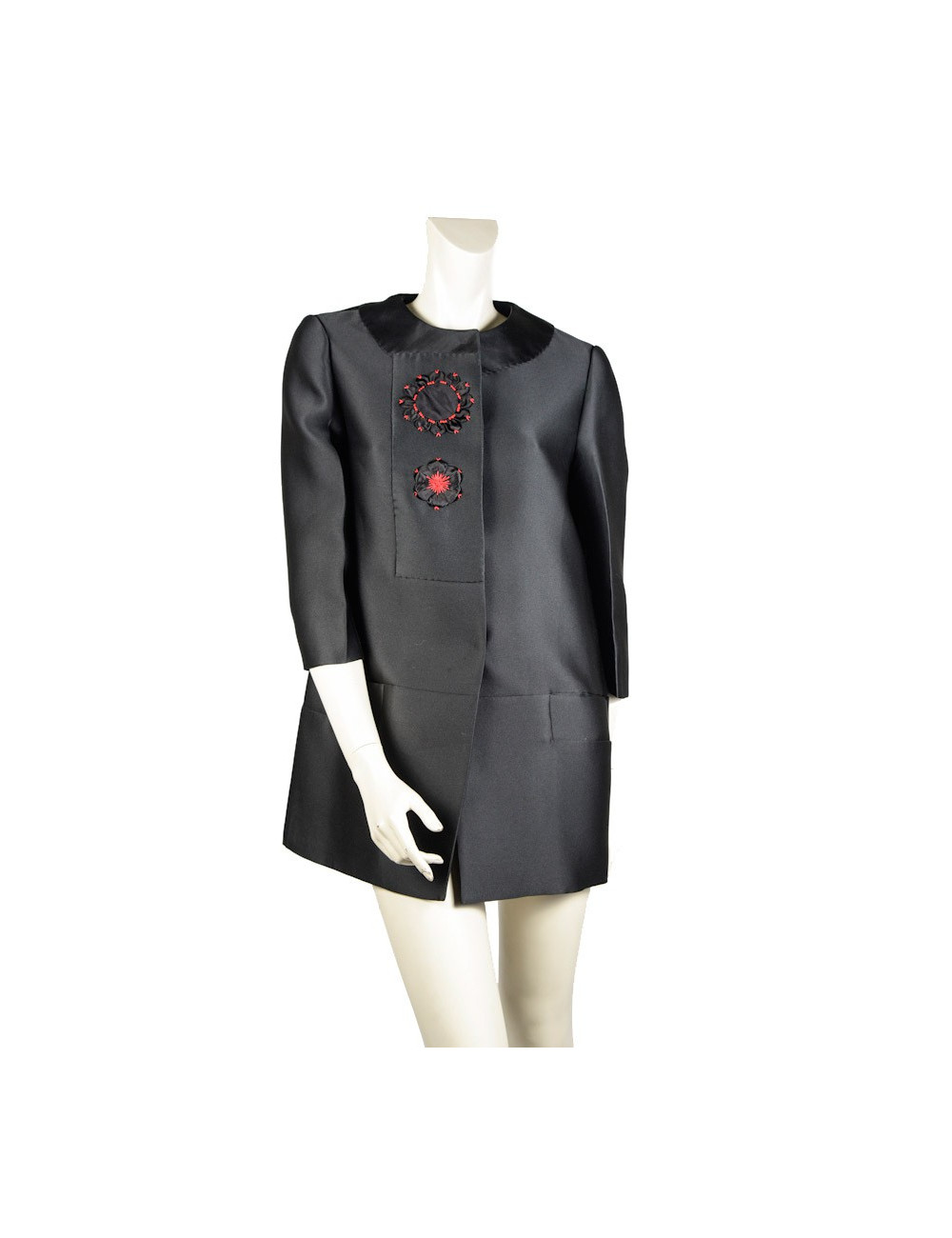Veste du soir PRADA t 40 it soie noire