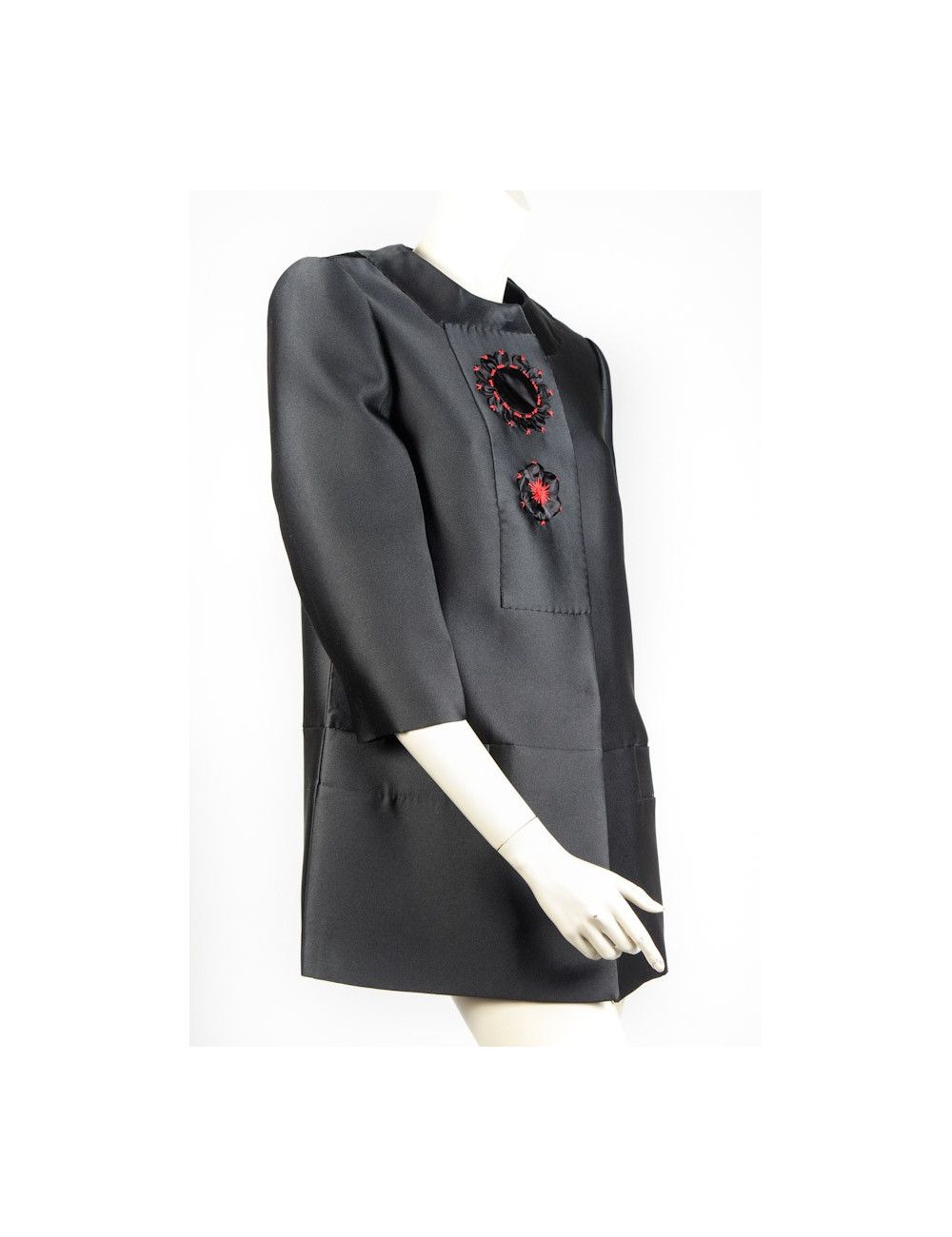 Veste du soir PRADA t 40 it soie noire