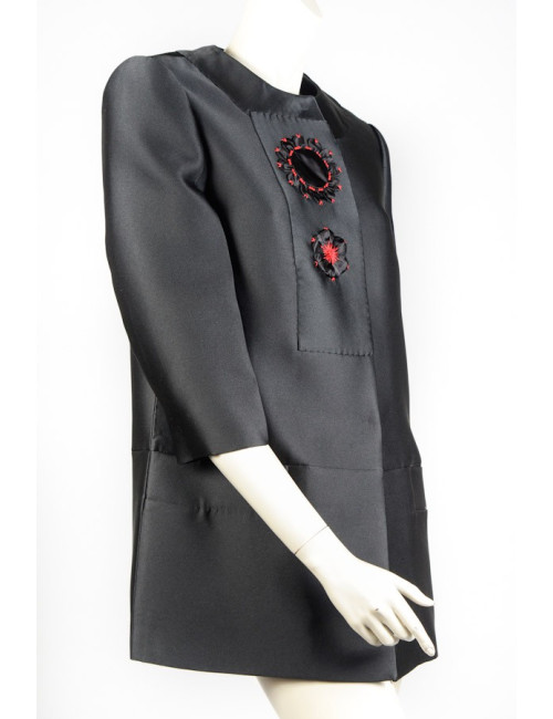 Veste du soir PRADA t 40 it soie noire