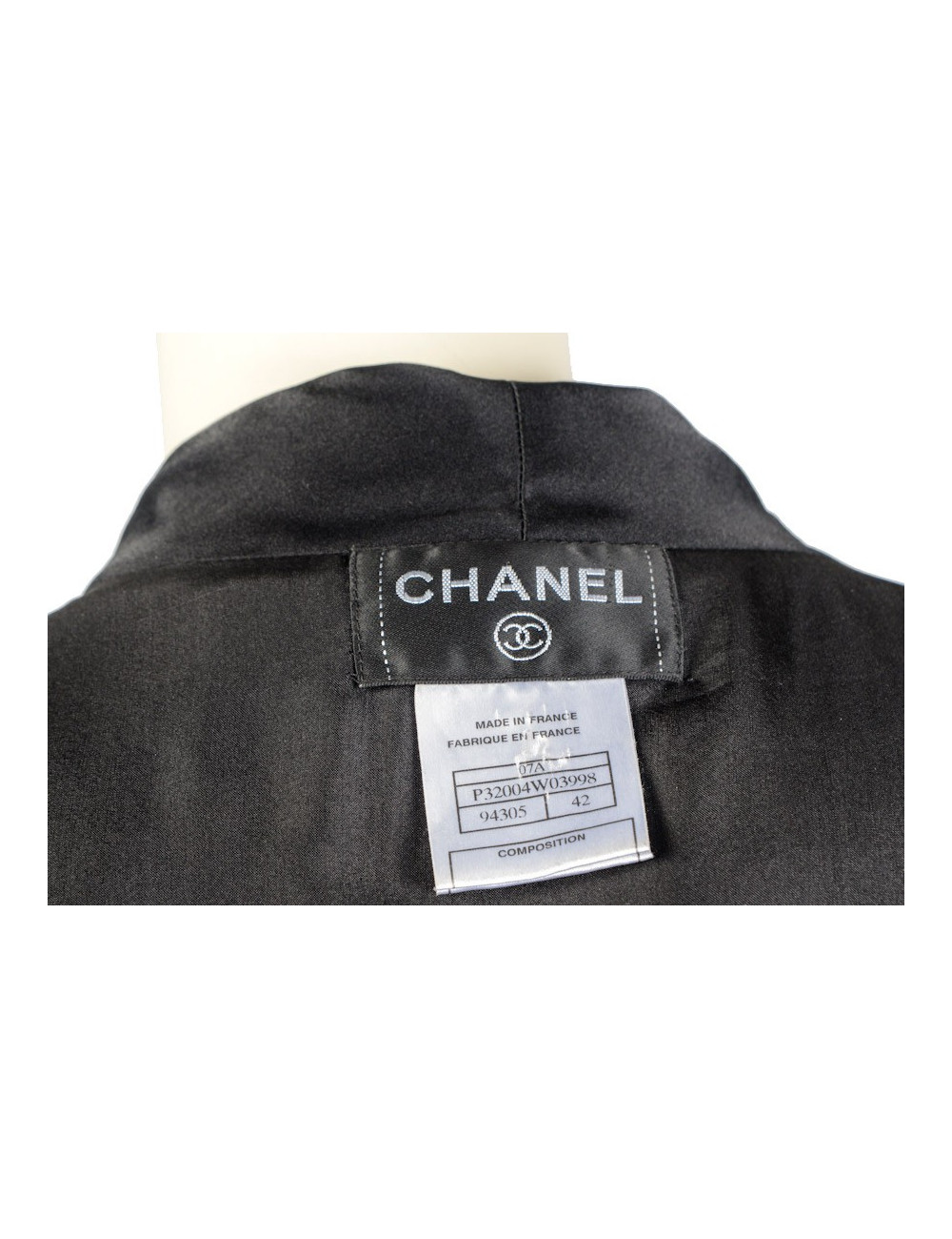 Robe CHANEL  t 42 laine et soie