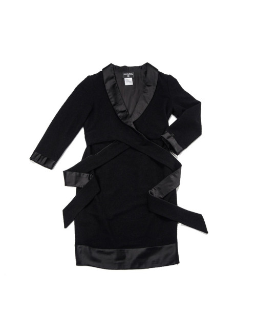 Robe CHANEL  t 42 laine et soie