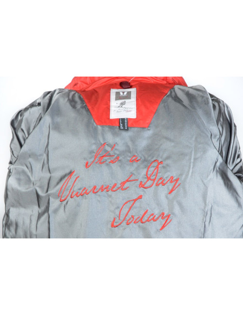 Parka VUARNET T42 rouge col renard