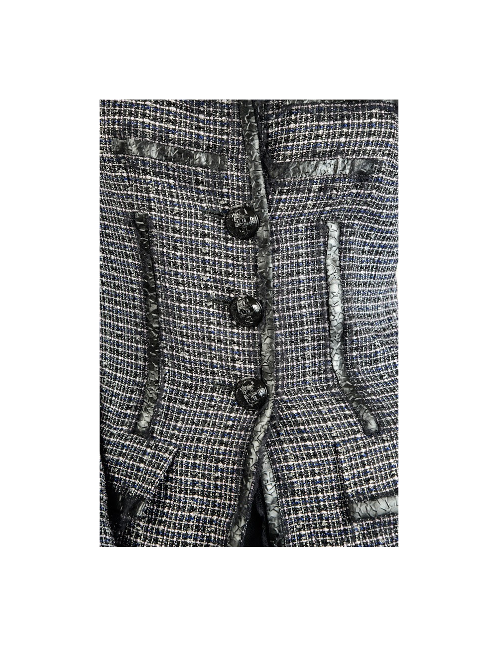 Veste CHANEL T 36 tweed 