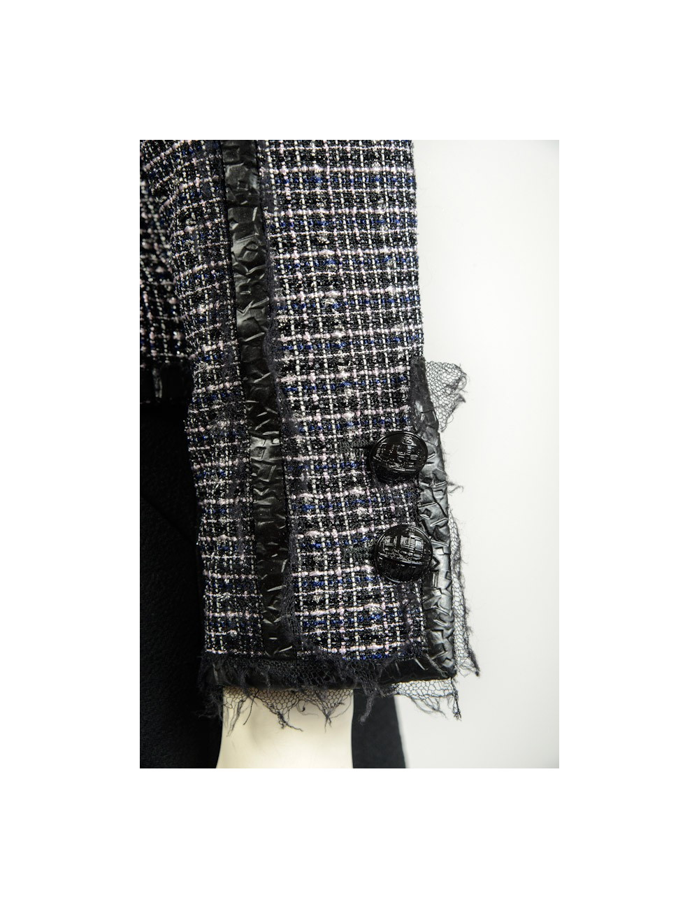 Veste CHANEL T 36 tweed 