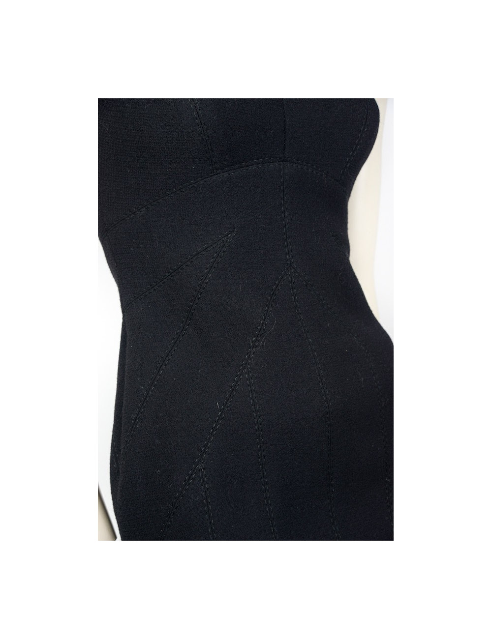 Robe ELIE SAAB noire en crèpe