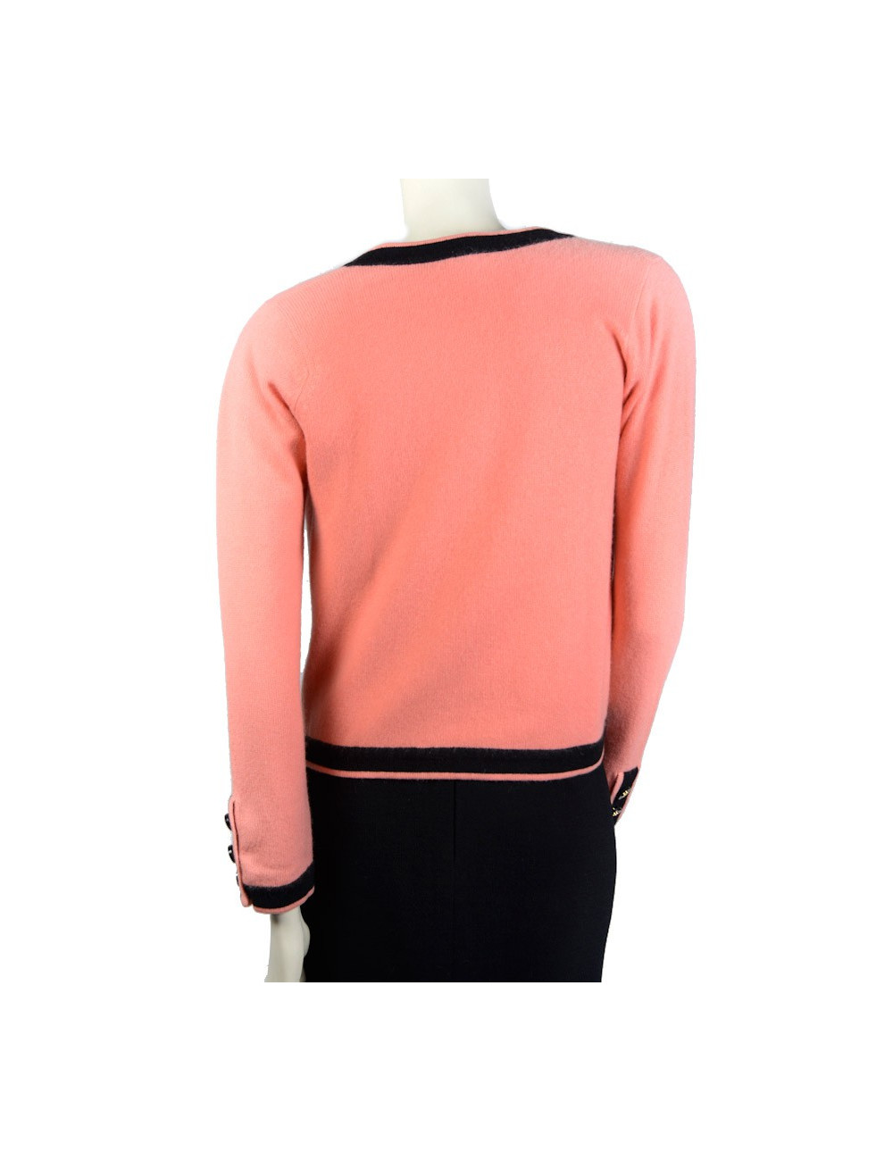 Twin set CHANEL en cachemire