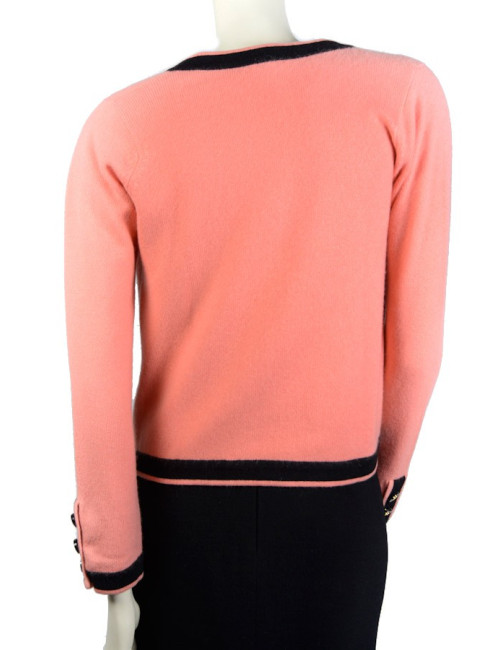 Twin set CHANEL en cachemire