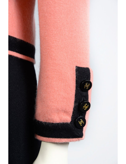 Twin set CHANEL en cachemire