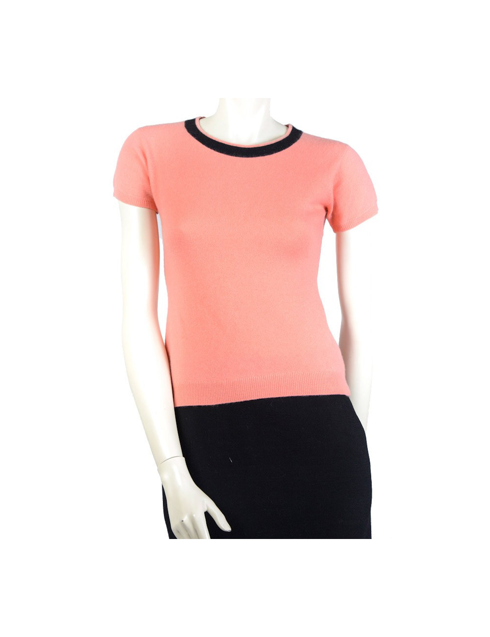 Twin set CHANEL en cachemire