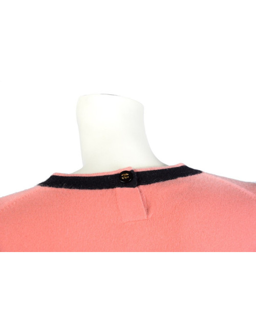 Twin set CHANEL en cachemire